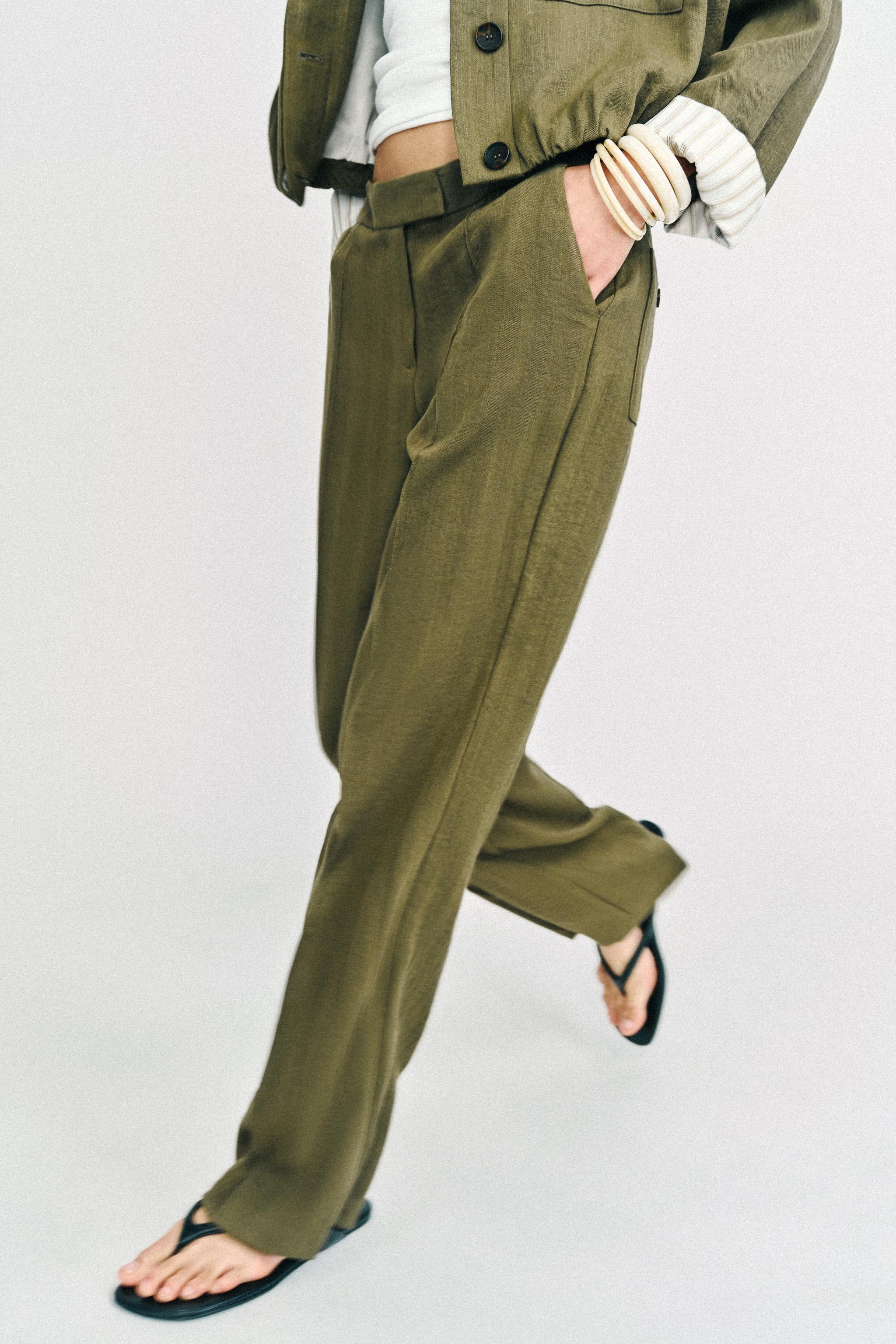 PANTALON DROIT NERVURÉ